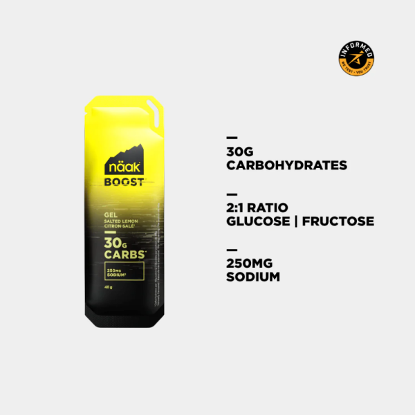 Naak Boost Energy Gel - Salted Lemon